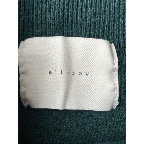 All:Row Womens Green Long Sleeve Sweatshirt Size Medium - Picture 7 of 11